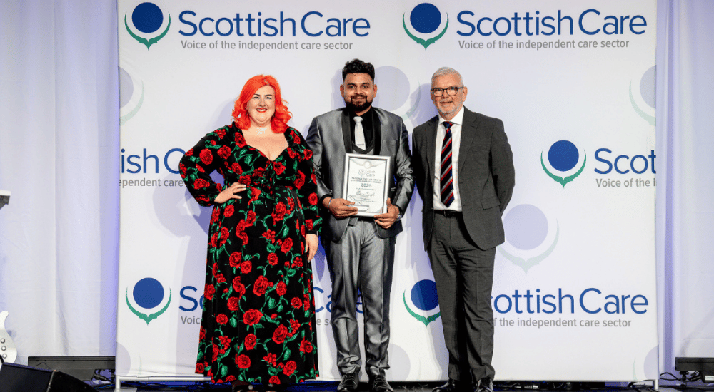 SureCare Glasgow Celebrates Care Worker of the Year Award Win