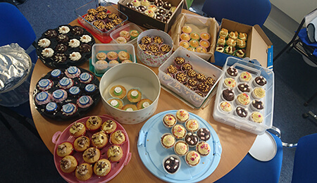 SureCare Scarborough Charity Cupcake day