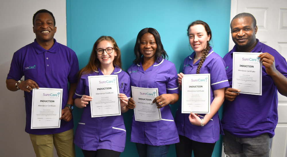 SureCare Swale welcomes latest team members