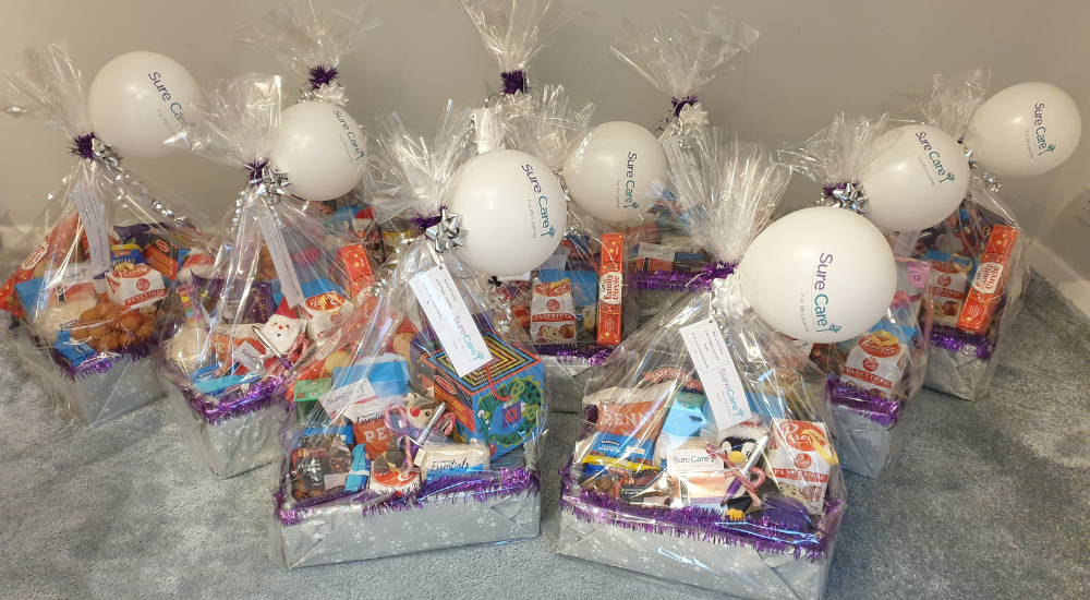SureCare Swale provides Hampers Of Hope for Swale Foodbank