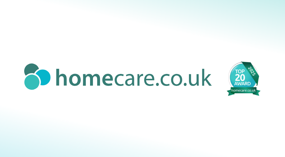 SureCare branches achieve Homecare.co.uk Top 20 Awards 2025